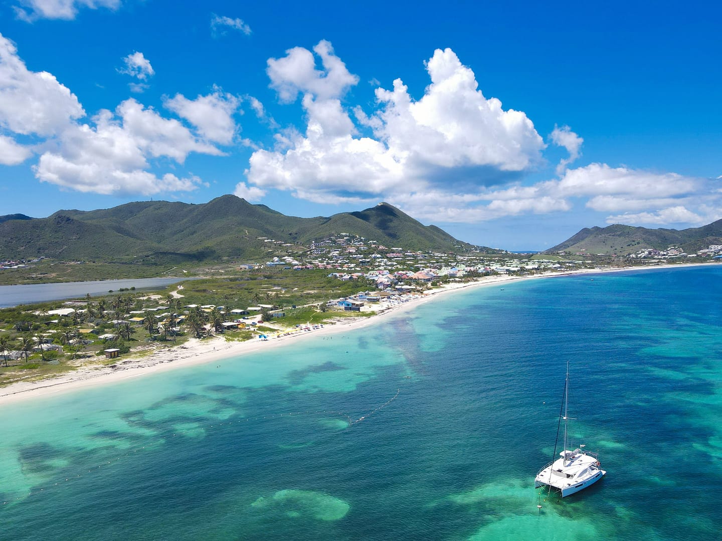 Orient Bay une des plus belles plages de Saint-Martin !