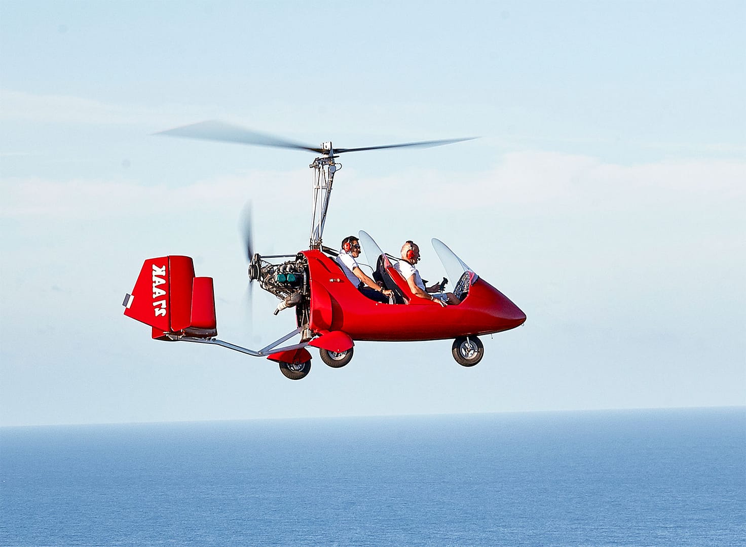 Gyrocopter, Saint-Martin seen from the sky for tourists and locals!
