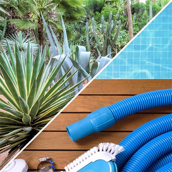 janitorial services for pool and garden maintenance in Saint-Martin